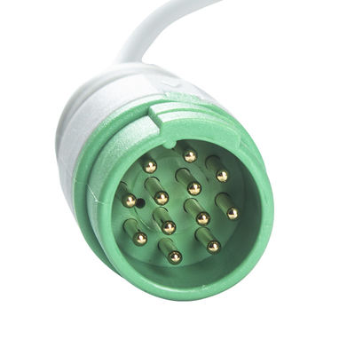 Biolight BLT ECG Cable Dan Leadwires 5 Lead IEC Clip 12Pin C2557P0 Kabel ECG