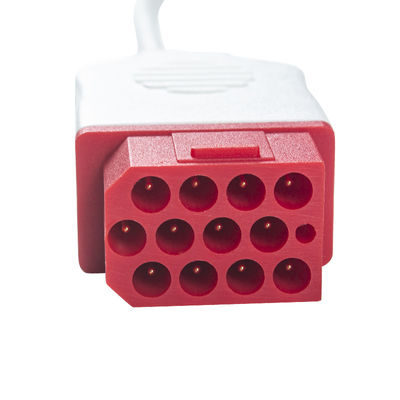 Bionet Baru BM3 BM5 BM7 5 Memimpin Kabel EKG dan Memimpin Kabel EKG Snap IEC 12 pin