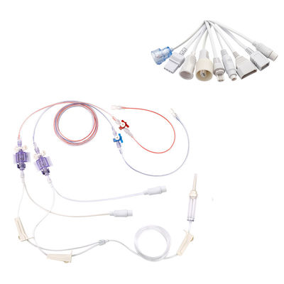 Mindray IBP Transducer Dual Double Type Disposable Blood Pressure Transducer Untuk Kabel Adaptor IBP
