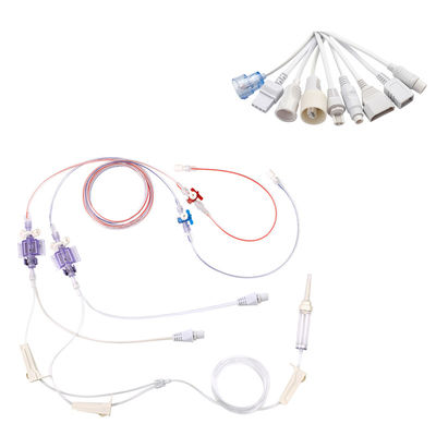 MEDEX MD Dual Double Type Disposable IBP Transducer Transducer Tekanan darah untuk kabel adaptor IBP
