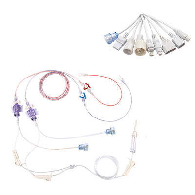Abbott MX 42585-05 Dual Double Type Disposable IBP Transducer Transducer Tekanan darah untuk kabel adaptor IBP
