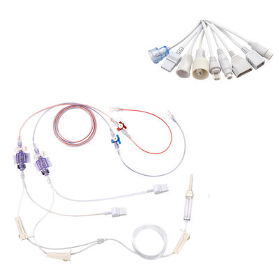 Utah UT P01733 Dual Double Type Disposable IBP Transducer Transducer Tekanan darah untuk kabel adaptor IBP