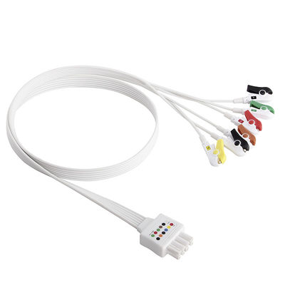 Nihon Kohden Kompatibel sekali pakai ECG Leadwire DLP-06-BF-MXAN-0100
