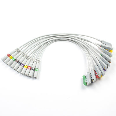 Jarum Pisang Untuk Clip Adaptor EKG Pigtail Adaptor 3.00MM IEC EKG Elektrode Konektor