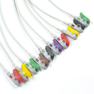 Jarum Pisang Untuk Clip Adaptor EKG Pigtail Adaptor 3.00MM IEC EKG Elektrode Konektor
