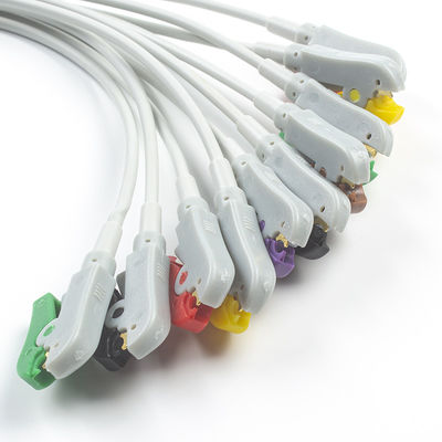 Jarum Pisang Untuk Clip Adaptor EKG Pigtail Adaptor 3.00MM IEC EKG Elektrode Konektor