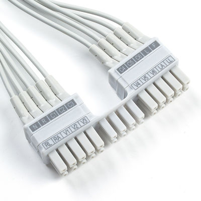 Mortara Burdick 10 Lead EKG Lead Wire ECG Leadwires 9293-041-50 9293-046-60 Untuk ELI 150C