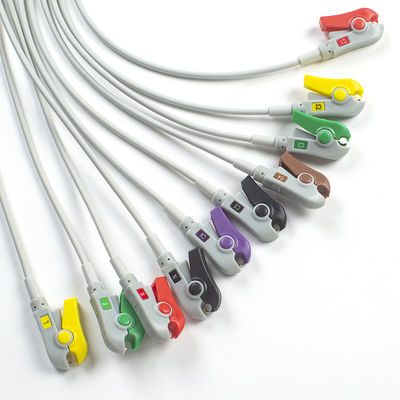 CONMED D Series ECG Lead Wire Twin Pin DL10 DL36-10 10 Lead Banana Connector