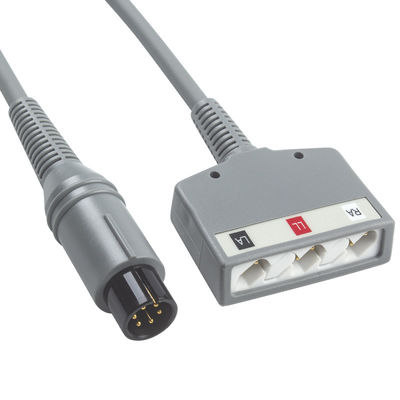 Sistem Biomedis IVY Kabel Batang EKG 590317 Kabel EKG 3 Kabel EKG AHA Timbal