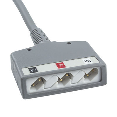 Sistem Biomedis IVY Kabel Batang EKG 590317 Kabel EKG 3 Kabel EKG AHA Timbal