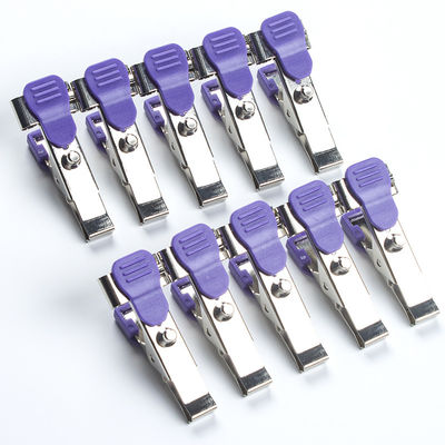 Bagian EKG Hewan Adaptor Klip Buaya EKG yang Dapat Digunakan Kembali 9101-20-58104 Konektor Elektroda EKG