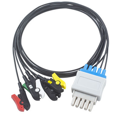 Kabel Tembus Radiao Datex MRI 5 Kawat Timbal EKG Sinar-X Timbal
