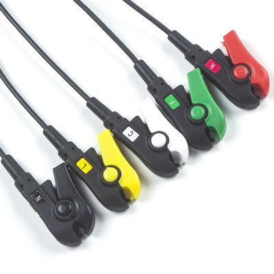 Kabel Tembus Radiao Datex MRI 5 Kawat Timbal EKG Sinar-X Timbal