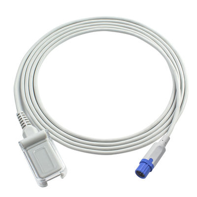 Drager S-iemens SpO2 Sensor Probe 7Pin Ke DB9 SpO2 Kabel Ekstensi 2.4M TPU