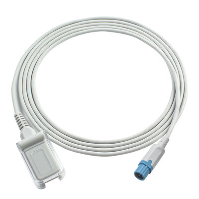 Kabel Sensor Drager S-iemens SpO2 untuk Kabel Ekstensi M-asi-mo Tech 7Pin ke DB9 SpO2