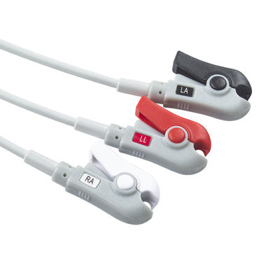 Untuk Artema S&W Kompatibel langsung-Connect ECG Kabel dan leadwires 3Lead AHA Grabber