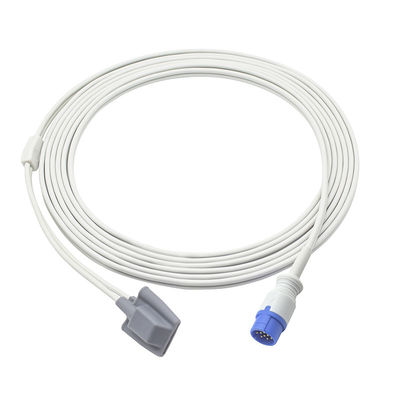Schiller Truscope SpO2 Sensor Klasik Mini II III Digital 12Pin Dewasa Soft tip SpO2 Probe Kabel