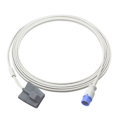 Schiller Truscope SpO2 Sensor Klasik Mini II III Digital 12Pin Dewasa Soft tip SpO2 Probe Kabel