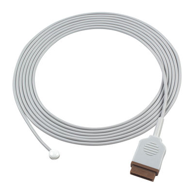 GE Kabel Probe Suhu Kulit 11 Pin Konektor Bulat 2021701-001
