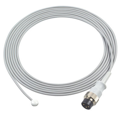 3pin 2.25K Kabel Probe Suhu Untuk Fanem Neonatal Incubator Infant Warmer