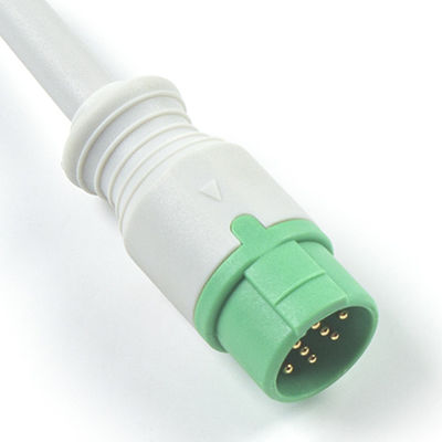 Untuk Schiller kompatibel ECG Kabel Dan Leadwires Direct Connect 3 Lead Iec Snap