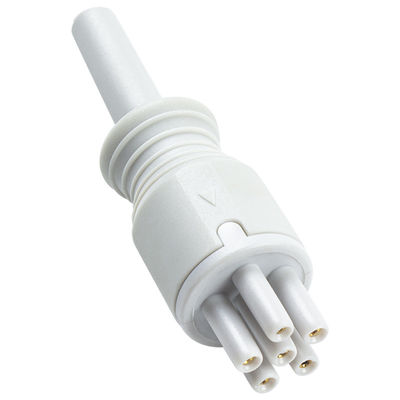 Untuk Omron > Colin Compatible Direct-Connect ECG Kabel dan leadwires 5Lead IEC Grabber