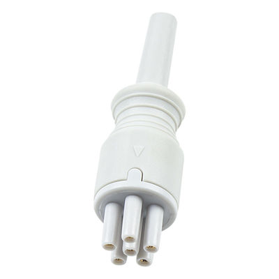 Untuk Omron > Colin Compatible Direct-Connect ECG Kabel dan leadwires 5Lead IEC Grabber