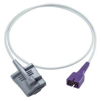 Kompatibel C-ovidien N-ellcor Sensor pendek SpO2 Dewasa Soft Tip 1M