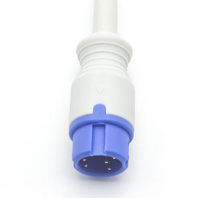 7 pin Sensor SpO2 Dewasa 3.0M Soft Tip Kompatibel Untuk Mindray Datascope