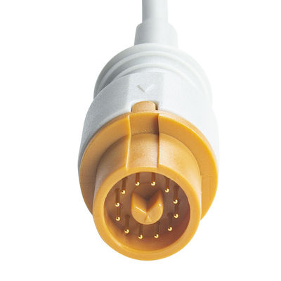 Fukuda Denshi 12Pin ke Argon Konektor IBP Adaptor Kabel Dynascope DS-5100E DS-5300W DS-5400