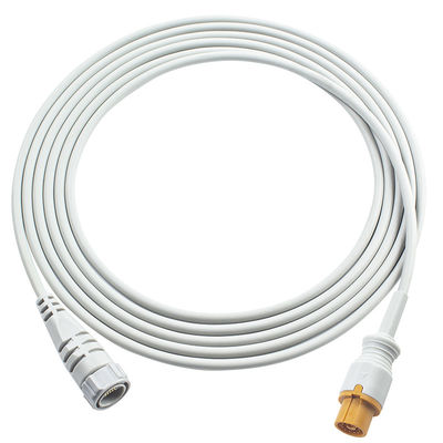 Fukuda Denshi 12Pin ke Argon Konektor IBP Adaptor Kabel Dynascope DS-5100E DS-5300W DS-5400