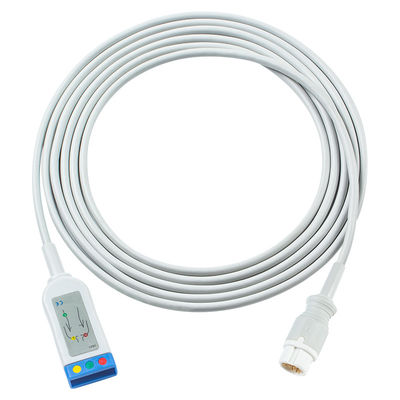 PH ECG batang kabel EDG gaya 3lead Leadwires Kabel 1.30M-43100A