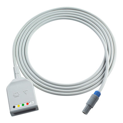 Biosys Lemo 6Pin 5Lead ECG Trunk Adapter Kabel BPM-103 Tepas Kma800 ECG Ekstensi Kabel Euro Style