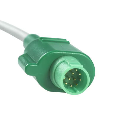 P-Philips PH Datascope 12Pin 5Lead ECG Trunk Adapter Kabel Untuk CodeMasterXL+ Cardiosave IABP Rescue Hybrid