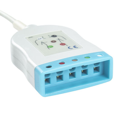 P-hilips 8pin ECG Trunk Adapter Kabel ECG Kabel M1600A 989803104011 ECG Kabel ekstensi