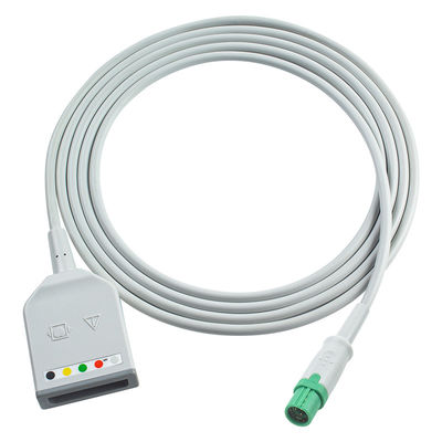 Siemens Drager 7pin ECG Trunk Adapter Kabel Draeger ECG Kabel Infinity Delta XL 5592162 Kabel Ekstensi ECG