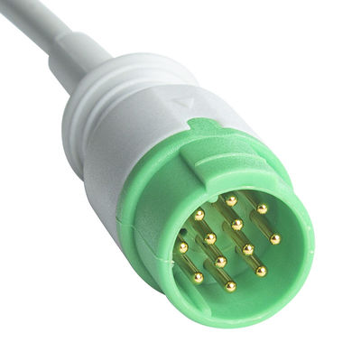 Biolight 12pin ECG Trunk Adapter Kabel ECG Kabel M7000 M8000A M8500 M9500 Kabel Ekstensi ECG