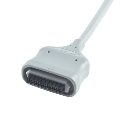 EDAN Dx12 10Lead ECG Holter Kabel Snap 2.2M Kabel batang dan leadwires Panjang 0.8/1.2M