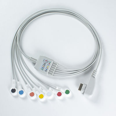 Kabel EKG untuk DMS 300-3A, EKG 7 Lead Holter DMS Kabel ECG DMS Holter