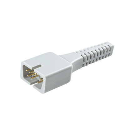 Sensor SpO2 Dewasa Pendek abu-abu Soft Tip 1M untuk Contec CMS60C/CW/D/DW CMS60 PM50 PM60D
