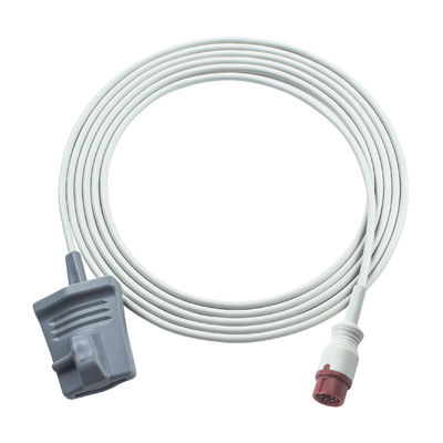 Kompatibel Biolight S12 Penunjuk Karet Dewasa SpO2 Sensor Biolight M12 S M Series 9Pin 3.0M