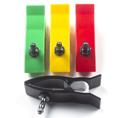 Adaptor Klem Kaki Berwarna Berbagai Anak dengan Konektor Snap End dan Plating Ag/Cl