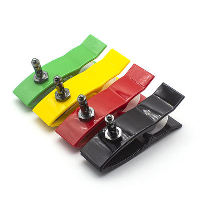 Adaptor Klem Kaki Berwarna Berbagai Anak dengan Konektor Snap End dan Plating Ag/Cl
