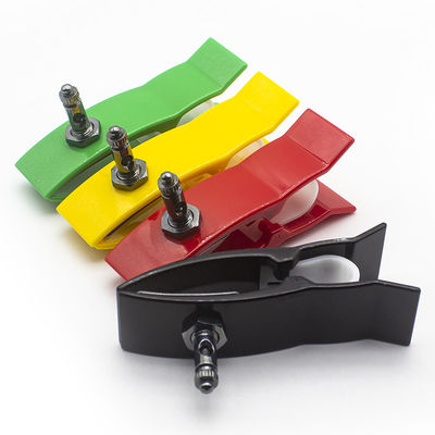 Adaptor Klem Kaki Berwarna Berbagai Anak dengan Konektor Snap End dan Plating Ag/Cl