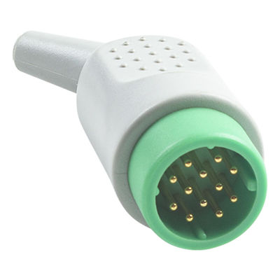 Snap/Pinch Patient End 4Lead ECG Cable Untuk Medtronic Lifepak 20e AHA/IEC Color Coding
