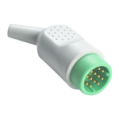 Snap/Pinch Patient End 4Lead ECG Cable Untuk Medtronic Lifepak 20e AHA/IEC Color Coding