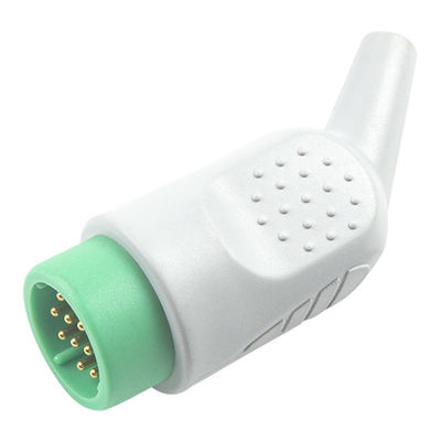 Snap/Pinch Patient End 4Lead ECG Cable Untuk Medtronic Lifepak 20e AHA/IEC Color Coding