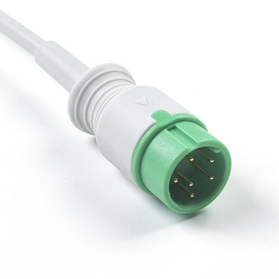 Grey Kompatibel IVY 5Lead ECG Kabel AHA Snap 1m 3,0 diameter