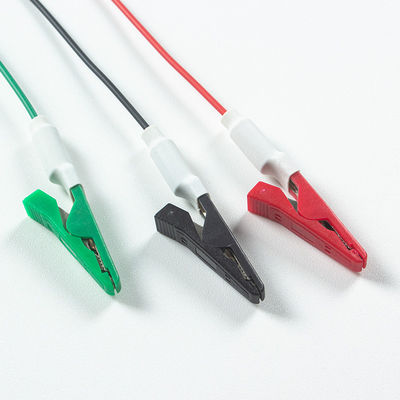 Kabel EKG yang kompatibel ke Animal Din Type ke Animal Grabber 3Lead