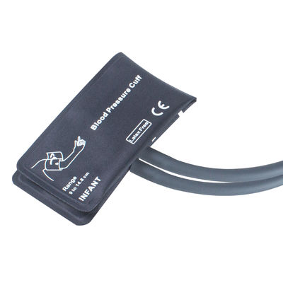 Infant NIBP Cuff Bladderless Double Tube 9-14.8cm Cuff Nylon